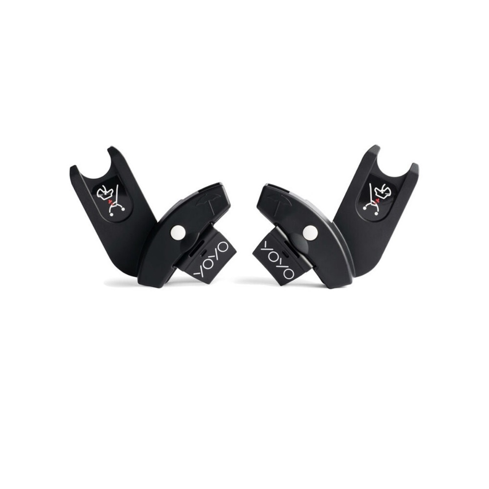 Black YOYO Stroller Adapters (BABYZEN/STOKKE)